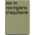 Les M Rovingiens D'Aquitaine