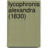 Lycophronis Alexandra (1830) door Ludwig Bachmann