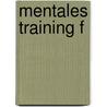 Mentales Training f by Anders Hallgren