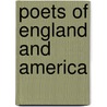 Poets of England and America by David England
