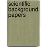 Scientific Background Papers by Food and Agriculture Organization of the United Nations