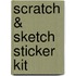 Scratch & Sketch Sticker Kit