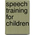 Speech Training For Children