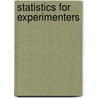Statistics for Experimenters door J. Stuart Hunter