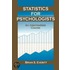 Statistics for Psychologists