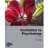 The Invitation to Psychology door F. Philip Rice