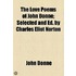 The Love Poems Of John Donne