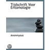 Tijdschrift Voor Entomologie door . Anonmyus