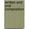 Written And Oral Composition door Martin Wright Sampson