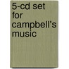 5-cd Set For Campbell's Music door Michael (Michael Campbell) Campbell