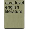 As/a-level English Literature door Marian Cox