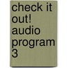 Check It Out! Audio Program 3 door Milada Broukal