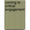 Coming To Critical Engagement door Pennie G. Foster-Fishman