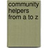 Community Helpers from A to Z