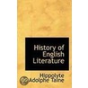 History Of English Literature by Hippolyte Adolphe Taine