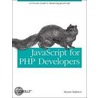 Javascript For Php Developers door Stoyan Stefanov