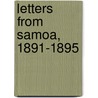 Letters from Samoa, 1891-1895 by Marie Clothilde Balfour