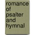 Romance Of Psalter And Hymnal