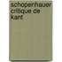 Schopenhauer Critique De Kant