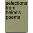 Selections From Heine's Poems