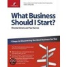 What Business Should I Start? door Rhonda Abrams
