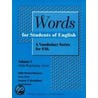 Words For Students Of English door Holly Deemer Rogerson