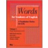 Words For Students Of English