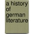 A History of German Literature