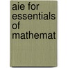 Aie for Essentials of Mathemat door Aufmann Lockwood