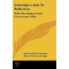 Coleridge's Aids To Reflection door Samuel Taylor Coleridge