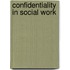 Confidentiality in Social Work