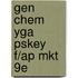 Gen Chem Yga Pskey F/Ap Mkt 9E