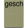 Gesch door Gerd Schneider