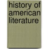 History Of American Literature door Reuben Post Halleck