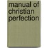 Manual Of Christian Perfection