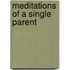 Meditations of a Single Parent