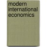 Modern International Economics door Wilfred Ethier