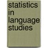 Statistics in Language Studies