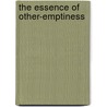 The Essence of Other-Emptiness door Taranatha