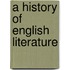 A History Of English Literature