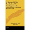 A History Of The Revolutions V2 door Rene Aubert De Vertot