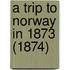 A Trip To Norway In 1873 (1874)