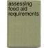 Assessing Food Aid Requirements
