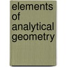 Elements Of Analytical Geometry door Church