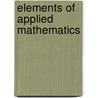 Elements Of Applied Mathematics door Herbert E. Cobb
