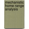 Mechanistic Home Range Analysis by P. R Moorcroft