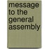 Message to the General Assembly