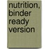 Nutrition, Binder Ready Version