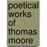 Poetical Works Of Thomas Moore door Thomas Moore