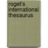 Roget's International Thesaurus